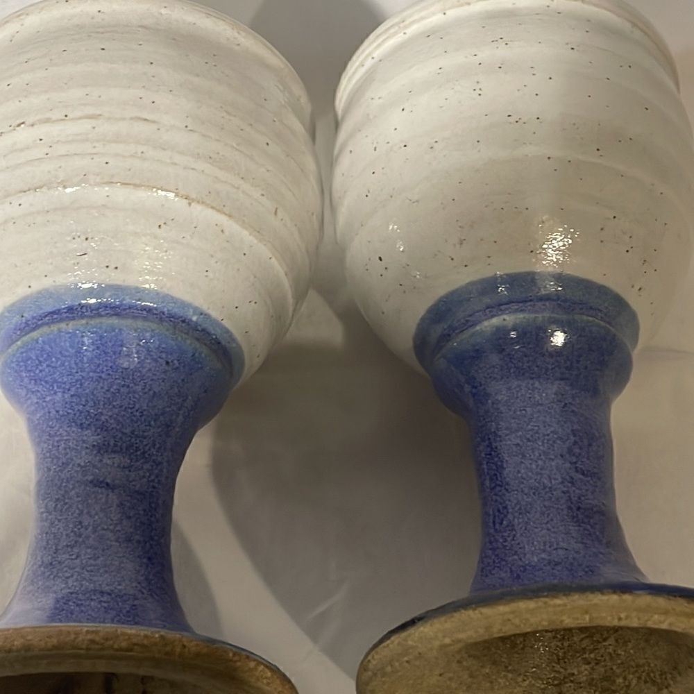 2 handmade ceramic goblets - Picture 7 of 7